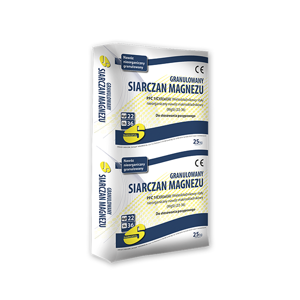Сульфат магнію гранульований, MgO-22% SO3-36%, 25 кг