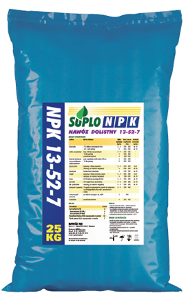 SUPLO NPK 4,5-50-17, 10 кг